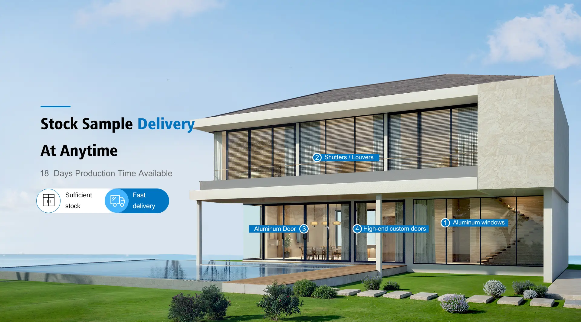 China Aluminum Windows ထုတ်လုပ်သူ