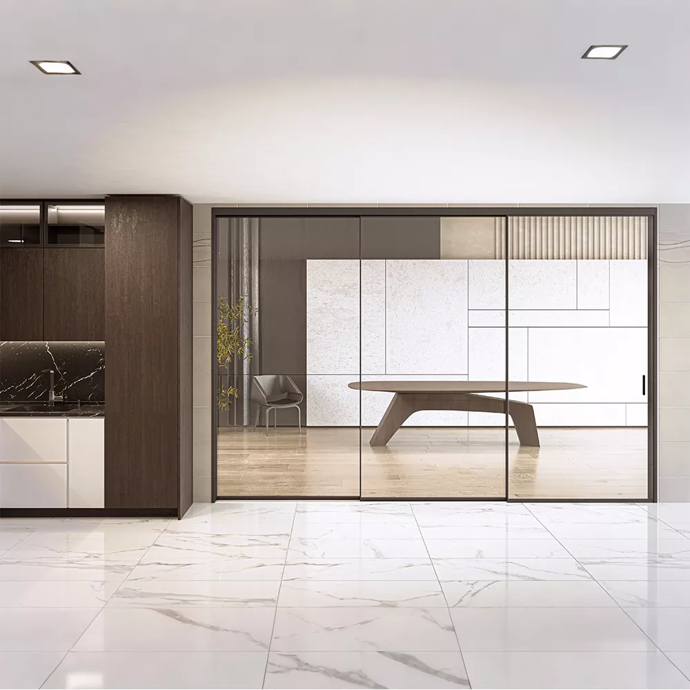 Aluminum Alloy Slim Sliding Doors အတွက် တပ်ဆင်ရန် လိုအပ်ချက်များကား အဘယ်နည်း။